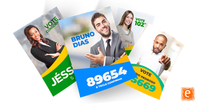 Impressão de Santinho Online