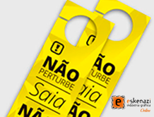 Aviso de porta Com Qualidade