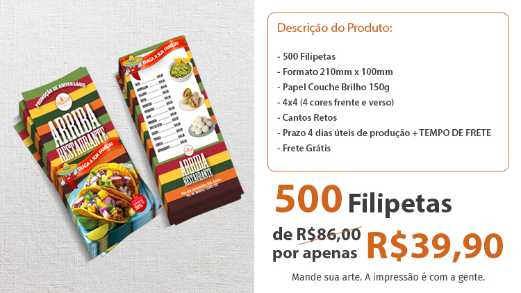 Promoção 250 cartões postais Só R$39,90