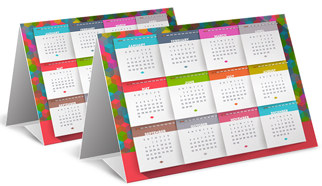 Calendario de Mesa