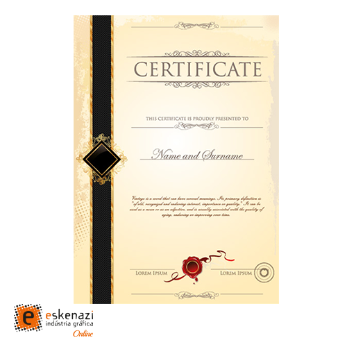 Certificado Personalizado